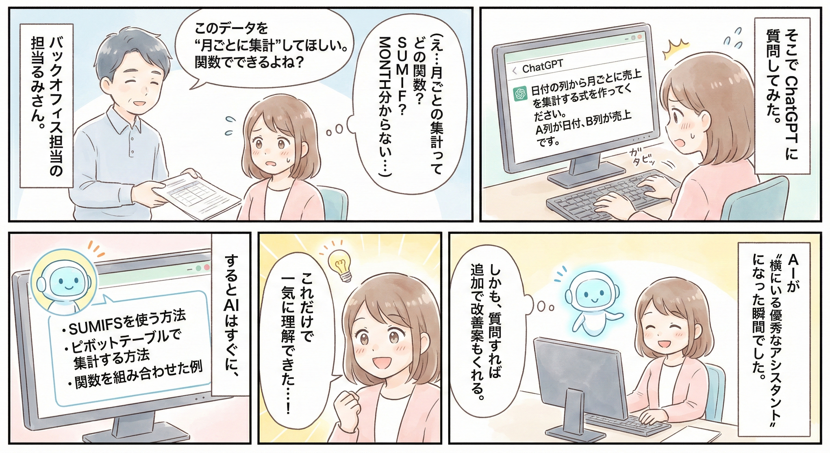 note-初心者さんが毎週1つExcelスキルアップ -week1～5-